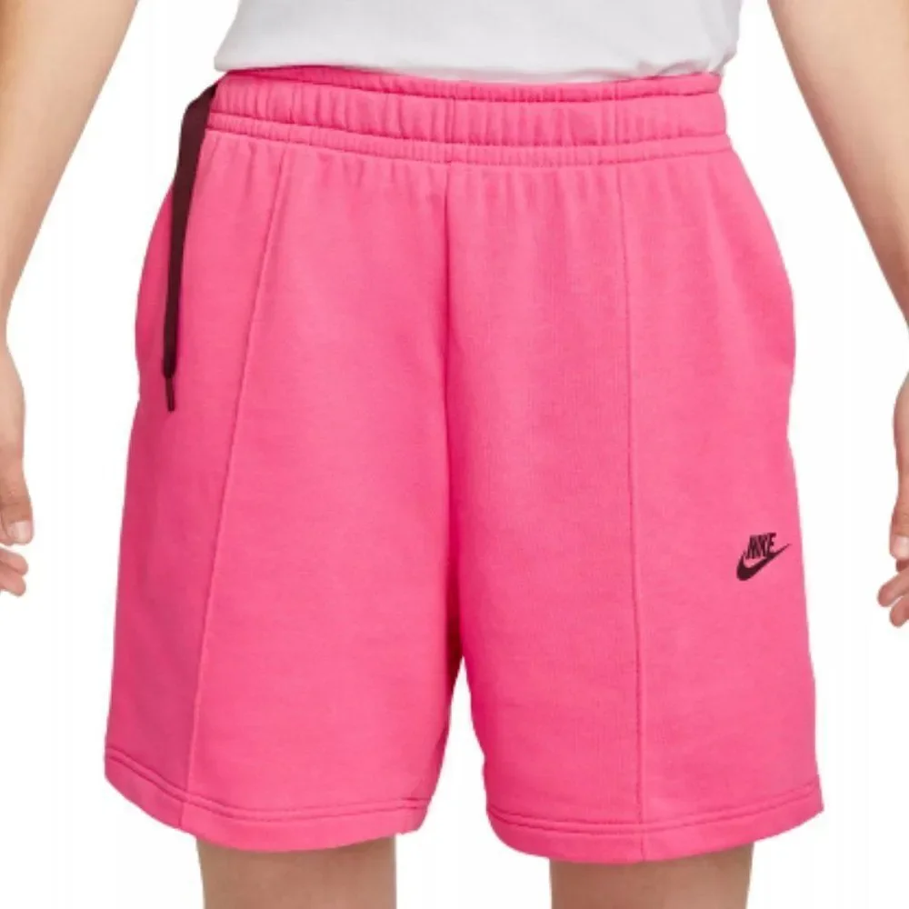 Nike Sportswear Women's High Rise Fleece Dance Shorts  DV0334-684 Pinksicle